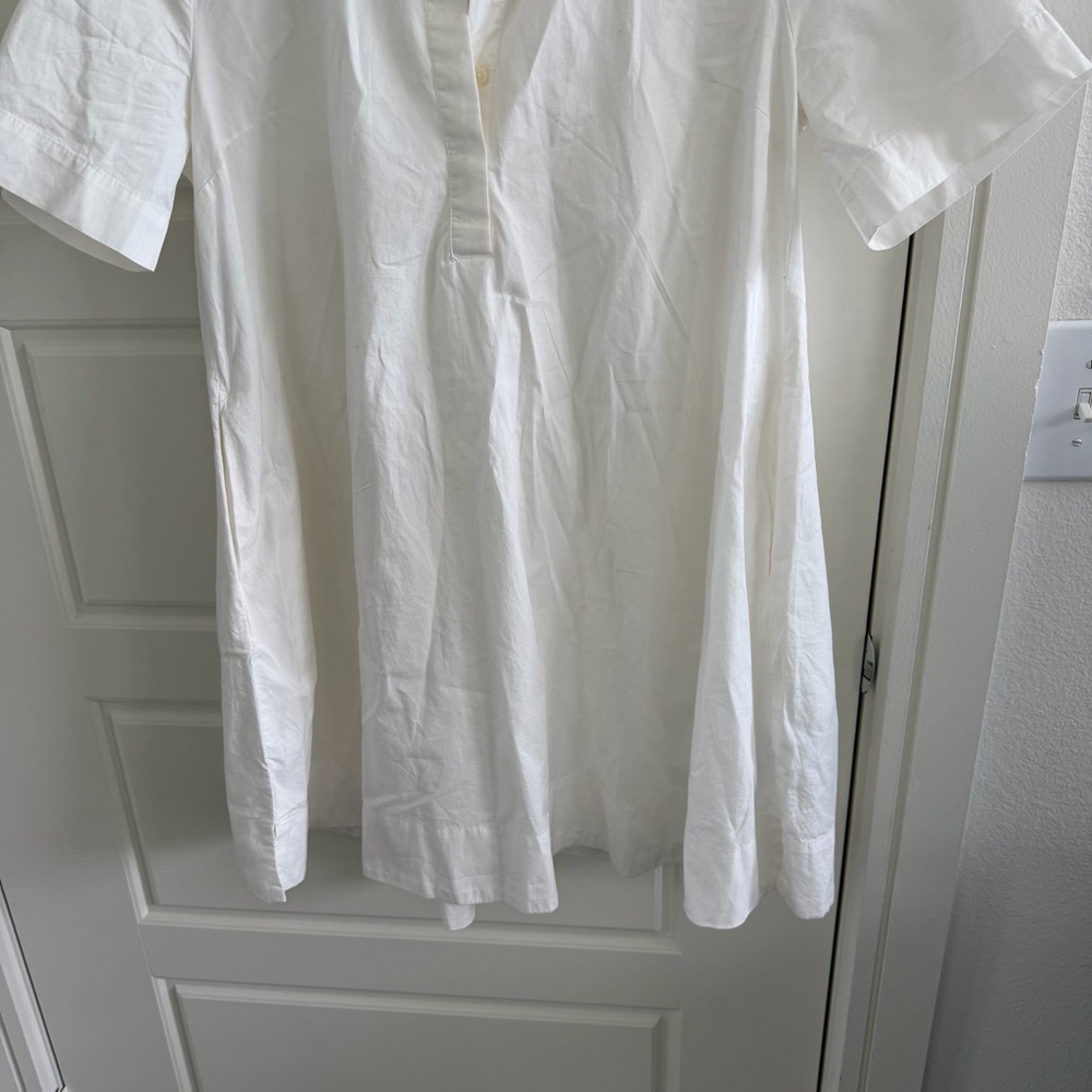 Gap White Oversized Dress Poplin Color - Picture 3 of 6